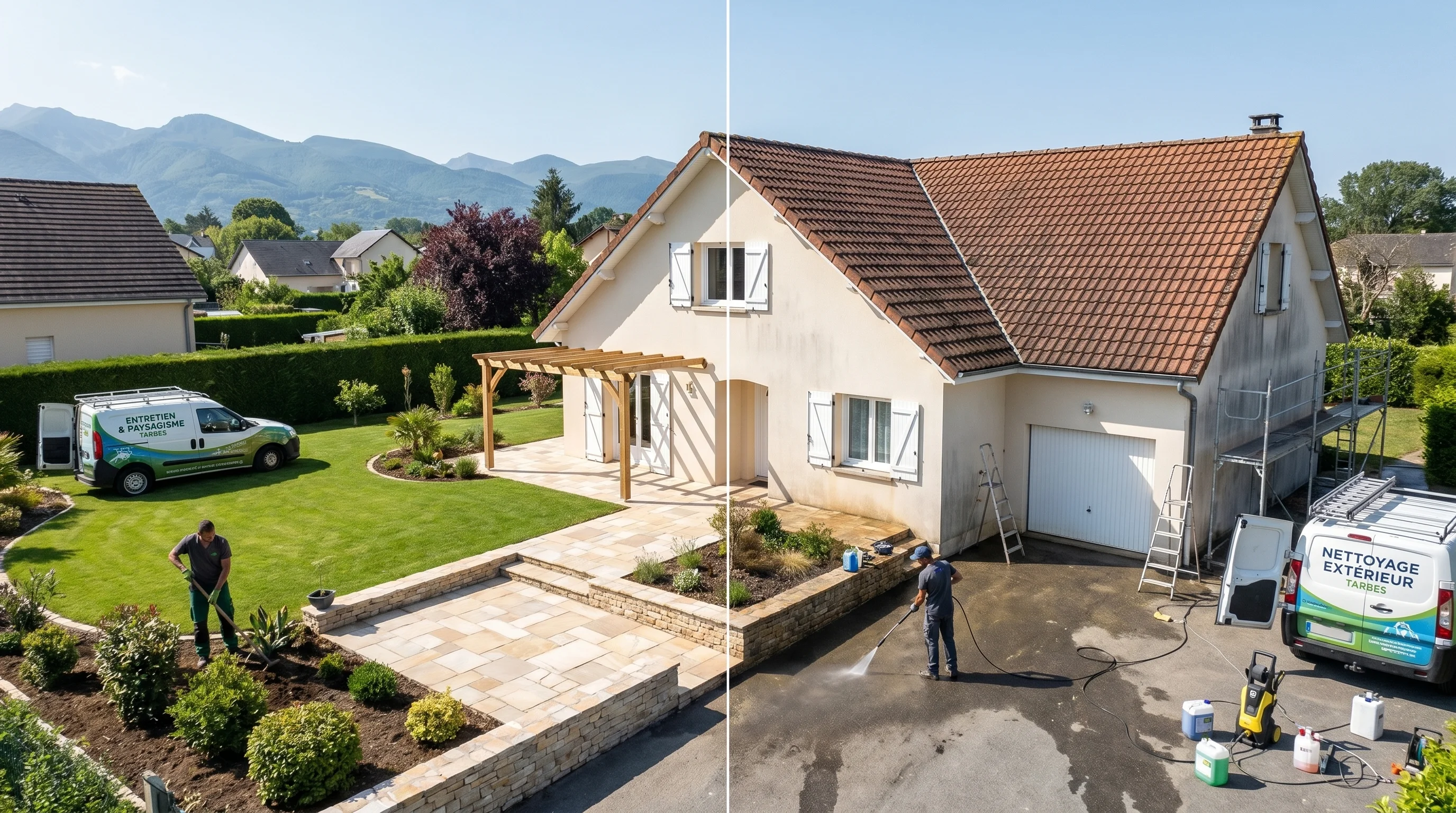 Joris Olhaberry — jardinier et nettoyage à Tarbes
